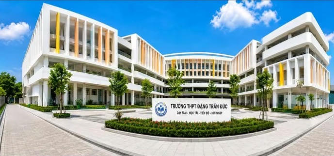 Trường THPT Đặng Trần Đức sẽ đi vào hoạt động từ năm học 2026-2027. 
Ảnh: Thanh niên Online