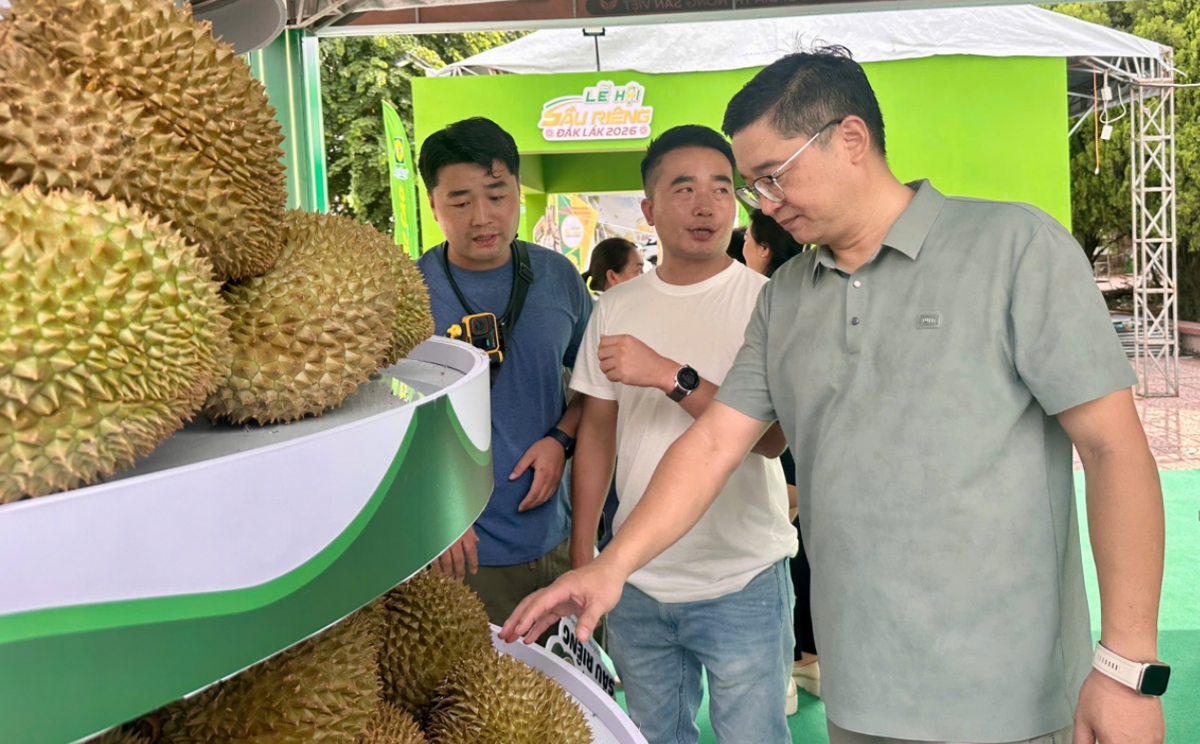 Doanh nghiệp đến tìm hiểu thị trường, cơ hội hợp tác từ triển lãm kết nối. (Ảnh: Hương Lý/ Thương hiệu  & Sản phẩm).
