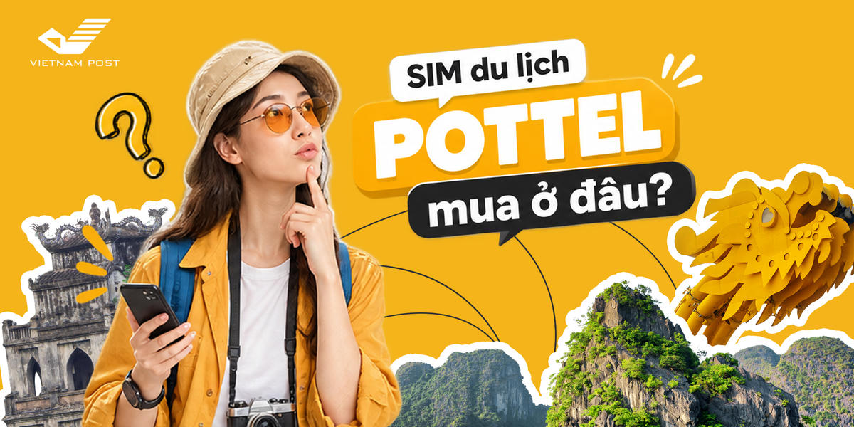 Trong giai đoạn đầu, SIM Pottel được phân phối thông qua một số đại lý tại Hà Nội và Phú Quốc. Ảnh: Vietnam Post