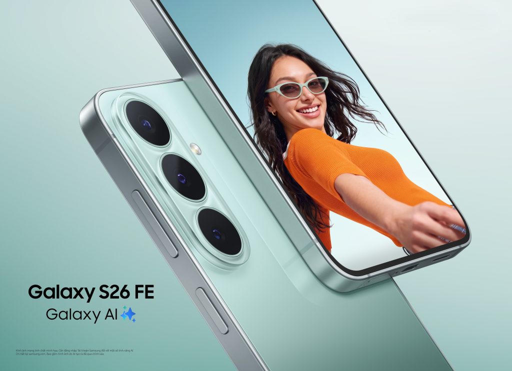 Galaxy S26 FE mang đến trải nghiệm camera nâng cao1 xuyên suốt từ khâu chụp đến chỉnh sửa. Ảnh: samsung.