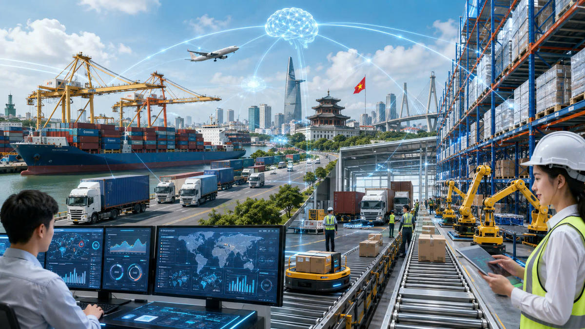 AI có thể tạo ra cơ hội để doanh nghiệp tối ưu hóa vận hành, cắt giảm chi phí và gia tăng doanh thu. Ảnh minh họa.