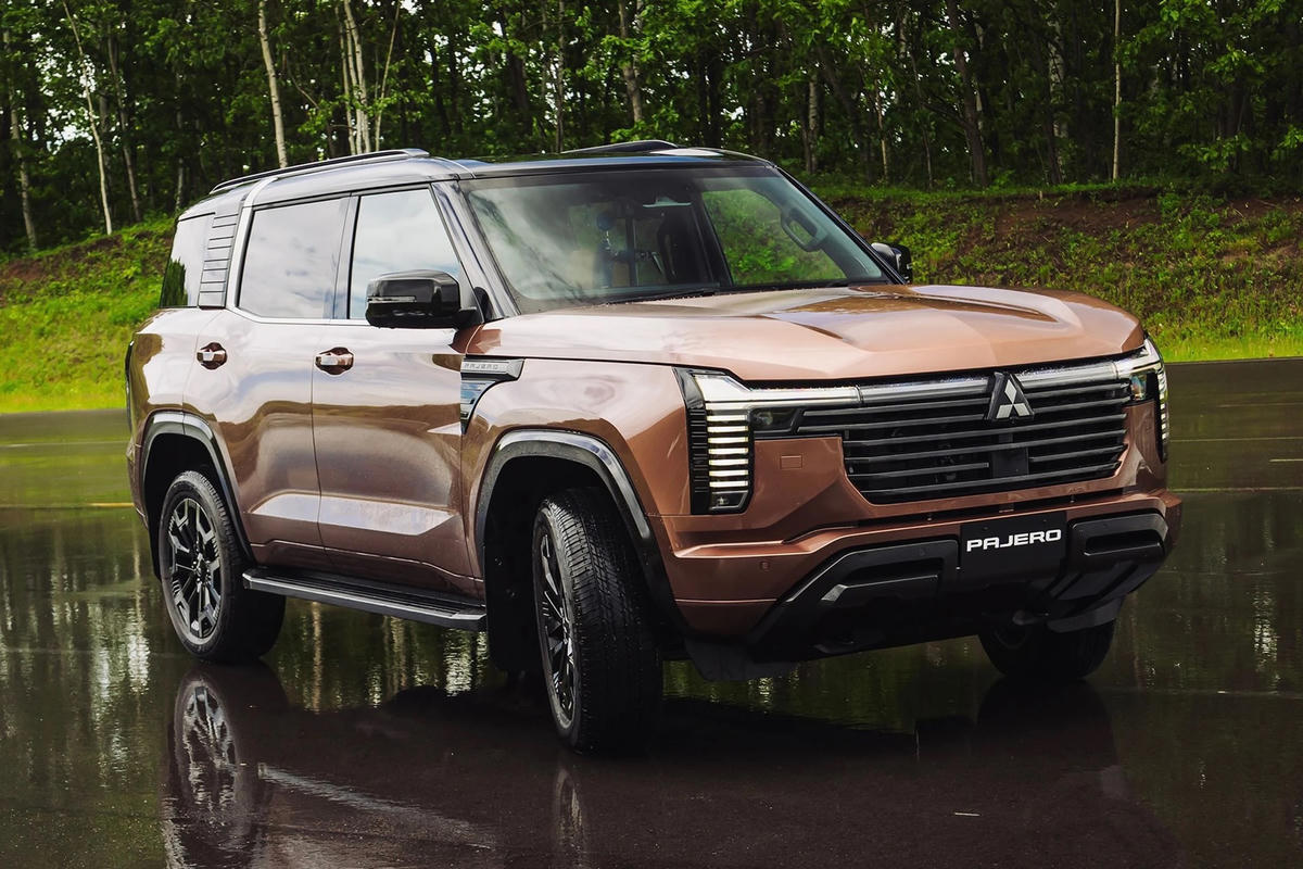 All-New Pajero có động cơ diesel 2.4L, tăng áp đơn biến thiên lớn, mô-men xoắn cực đại 480 Nm, kết hợp hộp số tự động 8 cấp. (Ảnh: Mitsubishi).