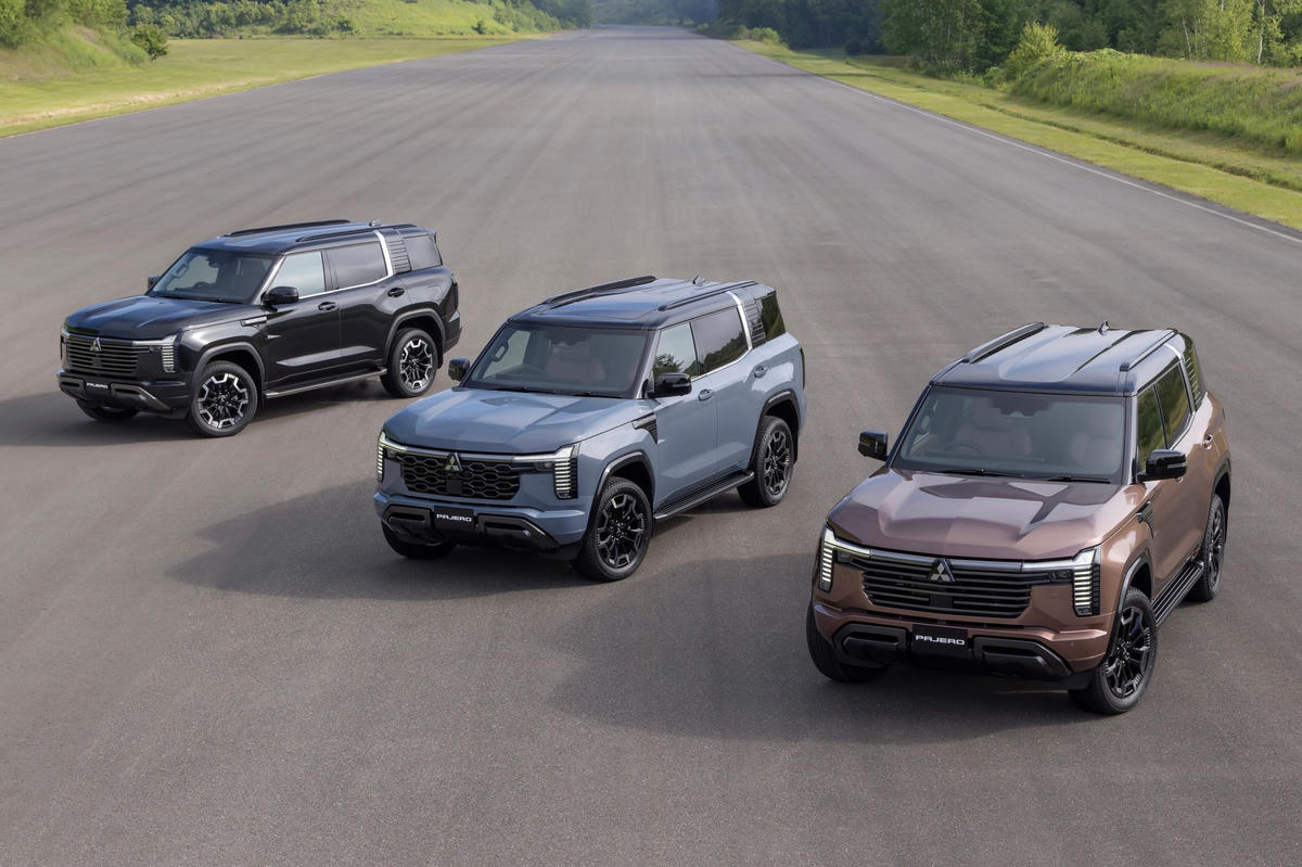 Pajero mới có nhiều phiên bản với ngoại hình khác nhau. (Ảnh: Mitsubishi).