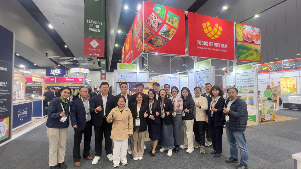 Nông sản, thực phẩm Việt mở rộng kết nối tại Fine Food Australia 2026