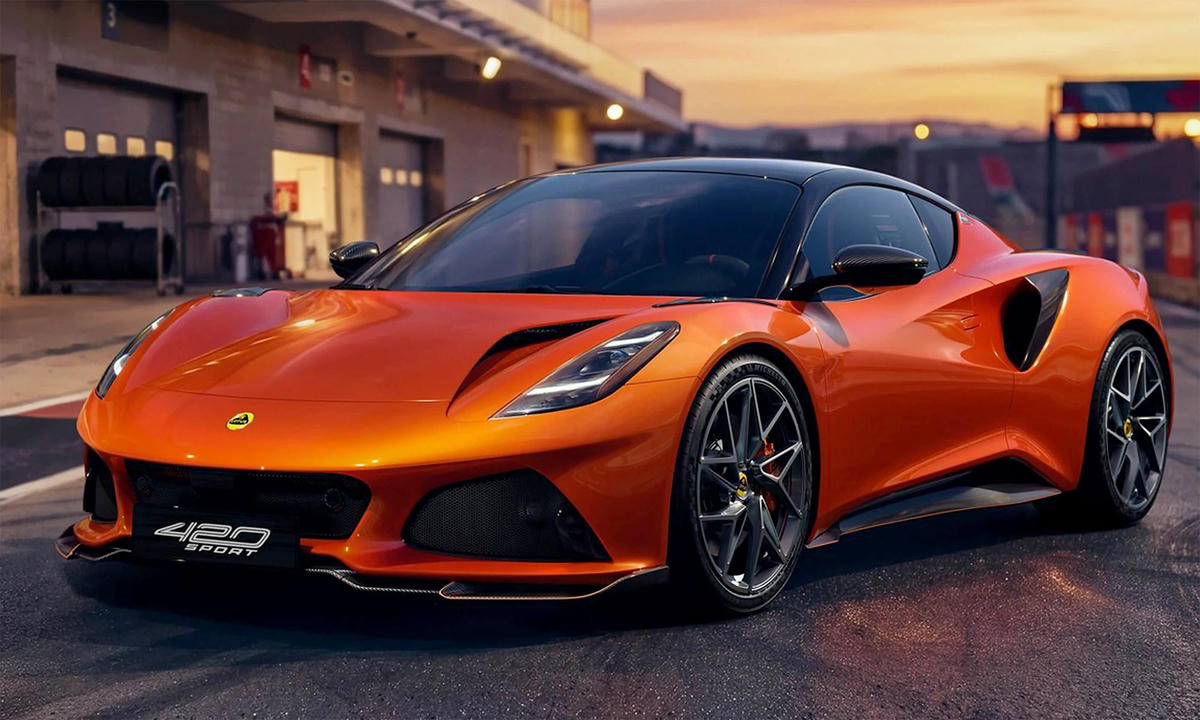 Emira 420 Sport mạnh 420 mã lực. (Ảnh: Lotus)