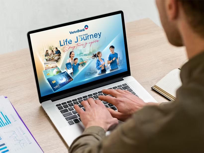 VietinBank vừa ra mắt bộ sưu tập thẻ Visa Debit Life Journey. (Ảnh: VietinBank)