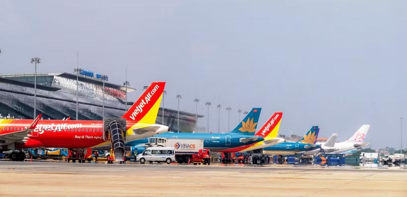 Hơn 1,2 triệu lượt khách đi máy bay trong 5 ngày nghỉ Quốc khánh. (Ảnh minh họa)