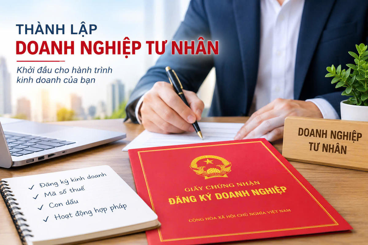 Doanh nghiệp tư nhân là loại hình doanh nghiệp phổ biến ở Việt Nam. (Ảnh minh họa, có hỗ trợ AI).