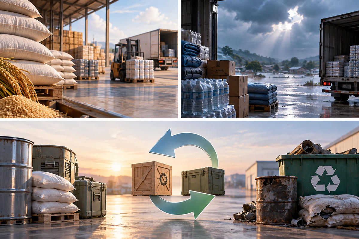 Tình huống cấp bách, hàng dự trữ quốc gia có thể được xuất trước, hoàn thiện hồ sơ sau. Ảnh minh họa được tạo với sự hỗ trợ của AI.