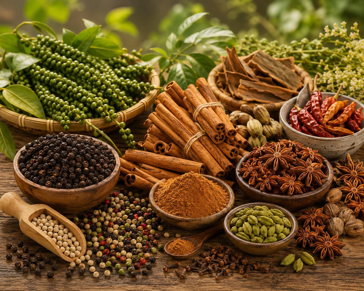 Hồ tiêu, quế Việt Nam dịch chuyển cơ cấu thị trường xuất khẩu. (Ảnh minh họa)