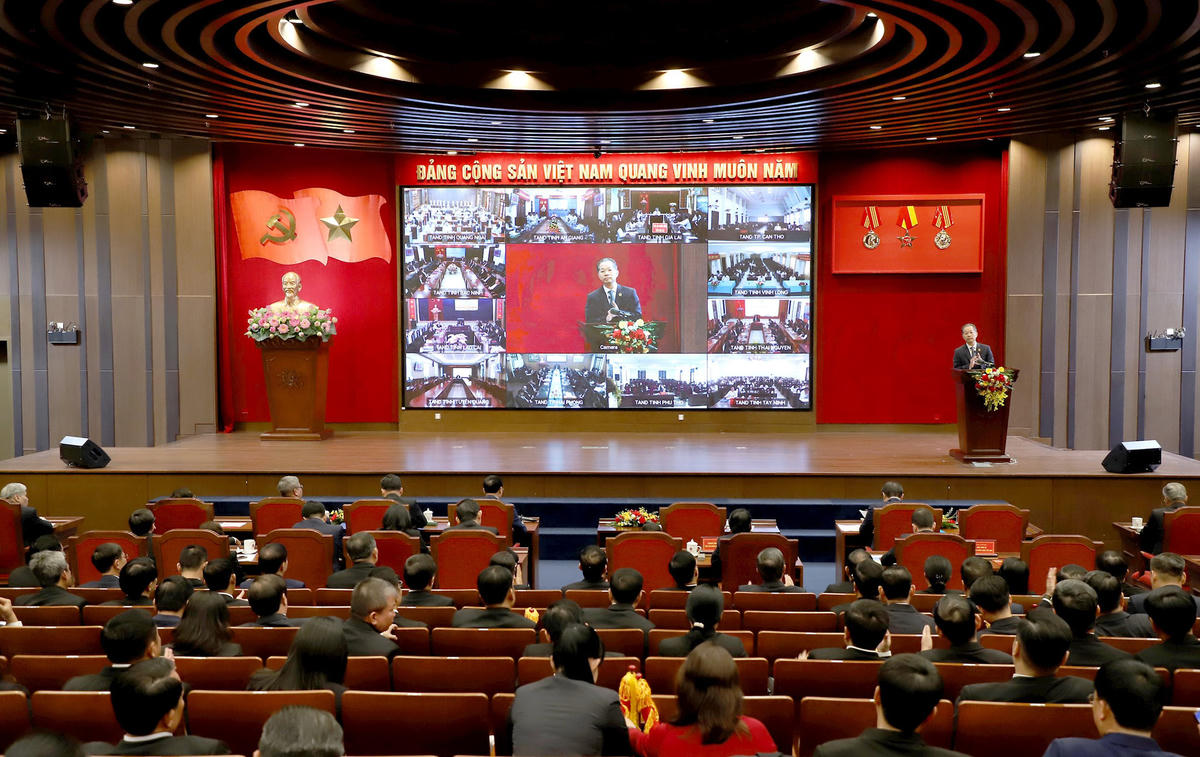 Hội nghị triển khai công tác Tòa án nhân dân năm 2026.