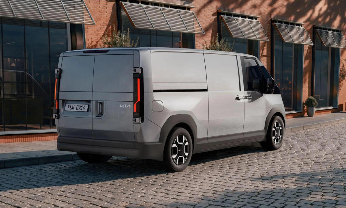 Kia PV7 - xe van điện dùng kiến trúc 800V, công suất 268 mã lực. (Ảnh: Kia)