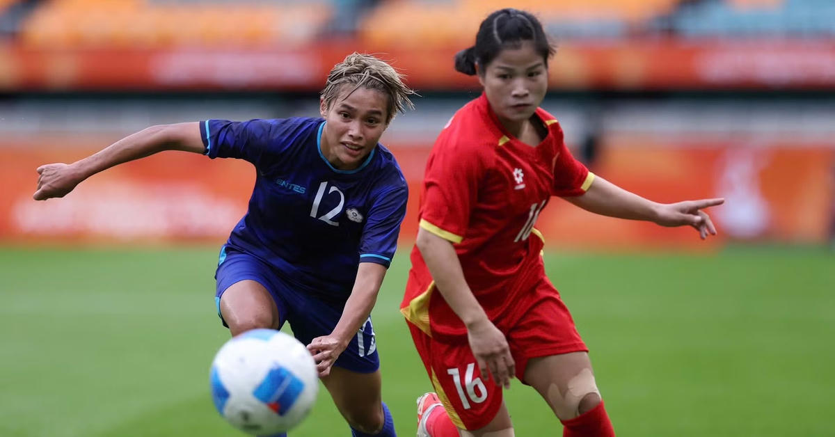 Nữ Việt Nam vs nữ Thái Lan vào 17h30 ngày 21/9 tại vòng bảng môn bóng đá nữ ASIAD 20.