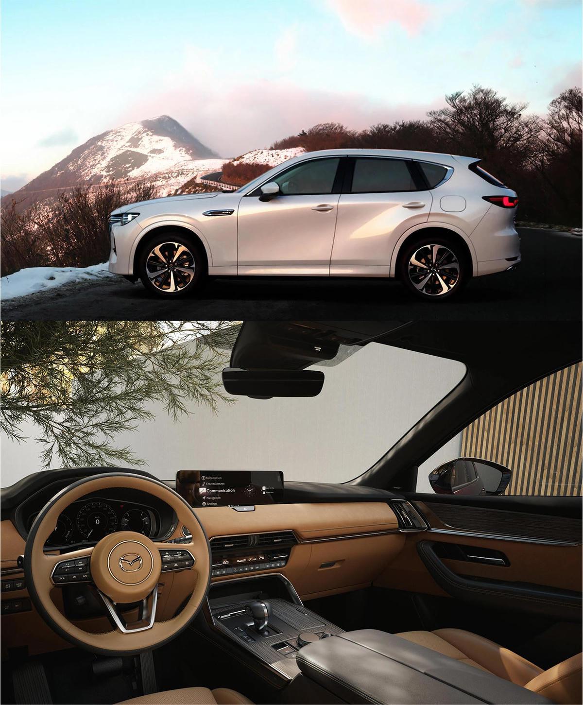 Mazda CX-60: SUV hybrid hướng đến nh&oacute;m kh&aacute;ch h&agrave;ng trẻ. (Ảnh: Mazda)