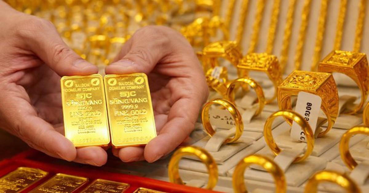 Giá vàng chốt phiên 24/9: SJC giảm 1,1 triệu đồng/lượng, vàng nhẫn cao nhất 145,6 triệu đồng. Ảnh minh họa