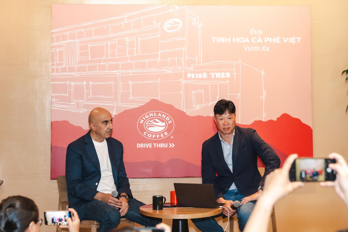 Ông David Thái, nhà sáng lập kiêm Tổng Giám đốc Highlands Coffee. Ảnh: Highlands Coffee Việt Nam.