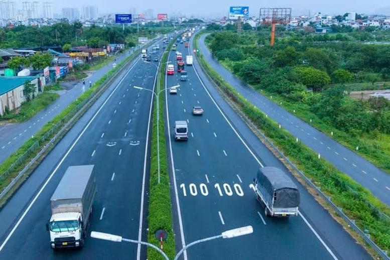 Cao tốc Pháp Vân - Nghi Sơn. Ảnh: Chinhphu.vn