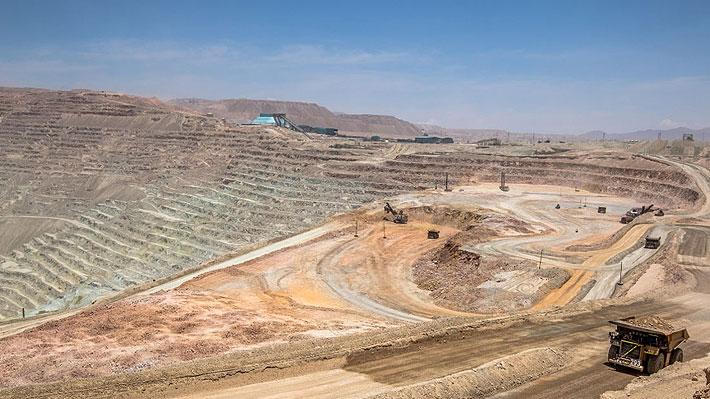 Hoạt động khai thác tại mỏ đồng Escondida ở Chile - mỏ đồng lớn nhất thế giới.Ảnh tư liệu.