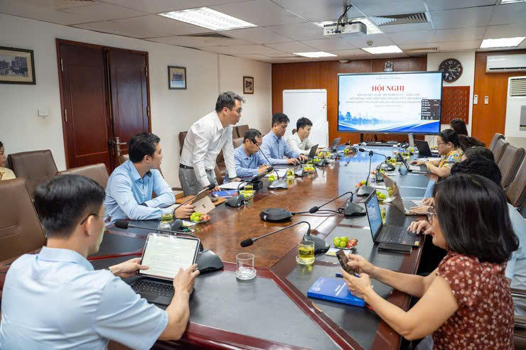 Họp Ban tổ chức cuộc thi sáng tạo trẻ Hà Nội năm 2026 tại Sở Khoa học và Công nghệ TP Hà Nội. Ảnh: Sở Khoa học và Công nghệ TP Hà Nội