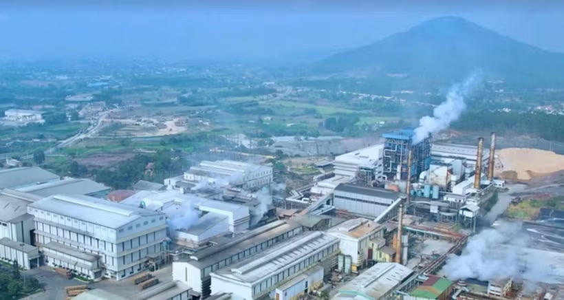 Khu vực triển khai Dự án Nhà máy Ethanol An Khê tại phường An Khê, tỉnh Gia Lai. (Ảnh: Công Thương)