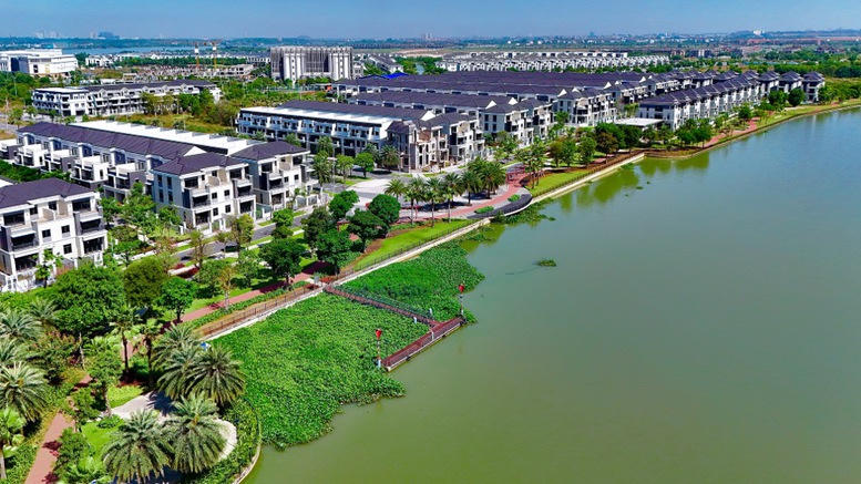 Một góc dự án Khu đô thị Aqua Riverside City thuộc đô thị Aqua City.