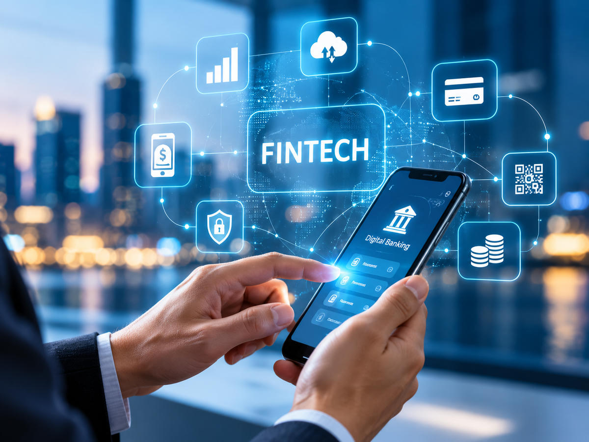 Nới điều kiện nhân sự với doanh nghiệp fintech tham gia thử nghiệm ngân hàng. Ảnh minh họa được tạo với sự hỗ trợ của AI.