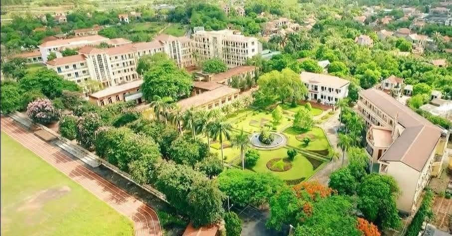 Trường Cao đẳng Nông Lâm Đông Bắc. Ảnh: Facebook nhà trường
