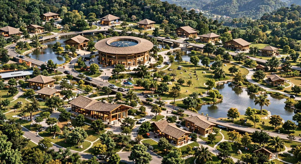 Phối cảnh Công viên Safari Ba Vì (Ảnh: CĐT)