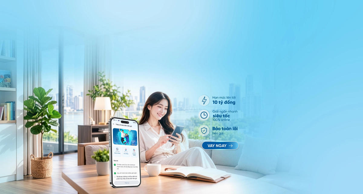 VietinBank cấp hạn mức thấu chi tối đa 10 tỷ đồng qua ứng dụng. (Ảnh: VietinBank)