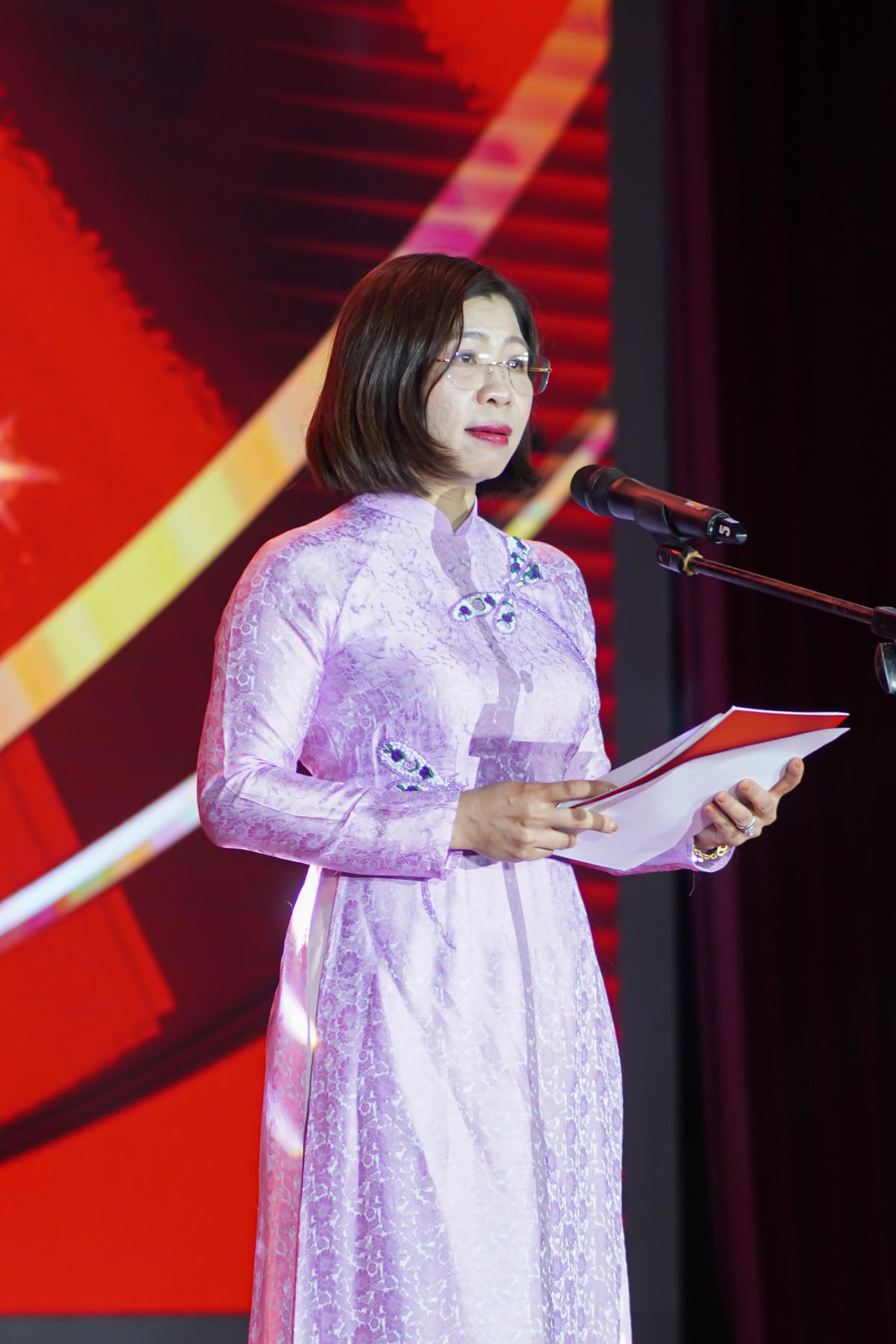 PGS.TS. Nguyễn Thị Trường Giang phát biểu khai mạc lễ trao giải.