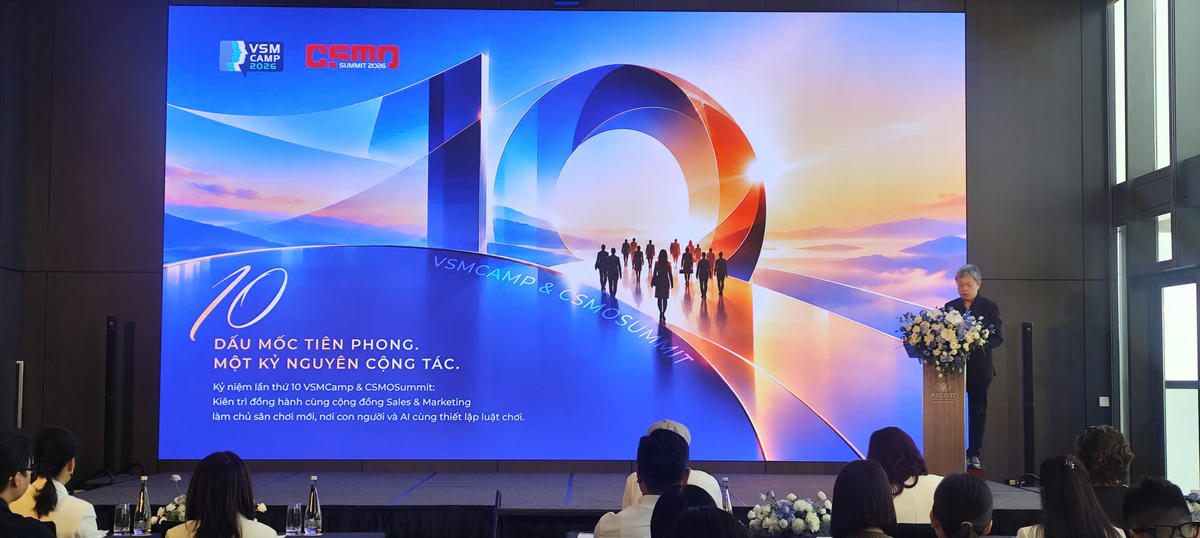 Câu lạc bộ Giám đốc Sales và Marketing Việt Nam (CSMO Vietnam) cùng Công ty Le Bros tổ chức họp báo công bố diễn đàn chuyên ngành thường niên VSMCamp & CSMOSummit 2026.