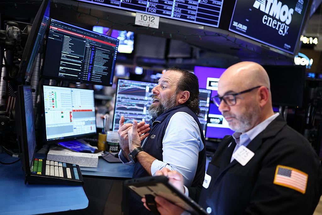 Hoạt động giao dịch tại Sở Giao dịch Chứng khoán New York (NYSE), Mỹ, ngày 19/10/2026. Ảnh: AFP