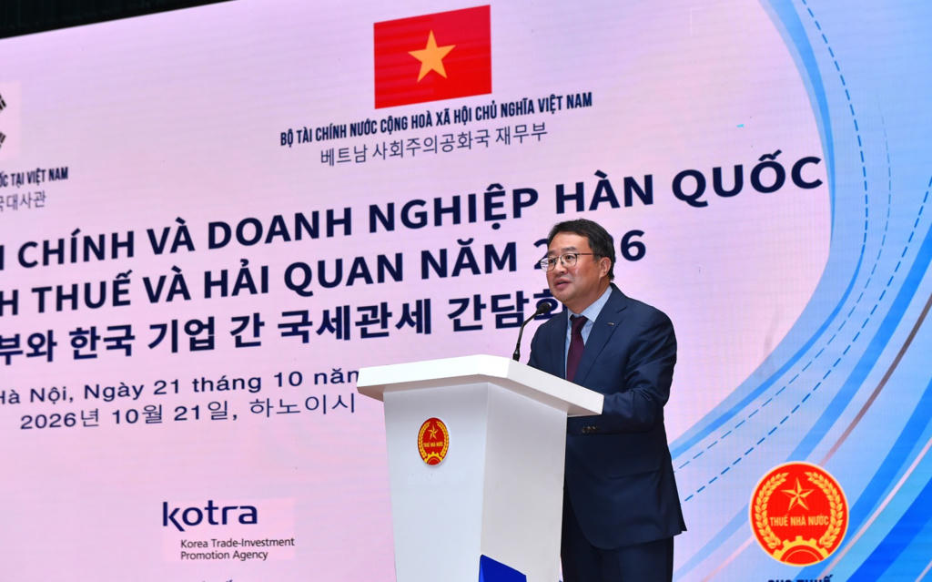 Ông Koo Bon Kyung – Tổng Giám đốc KOTRA ghi nhận những nỗ lực của Việt Nam
 trong cải thiện môi trường kinh doanh và hỗ trợ doanh nghiệp FDI.
