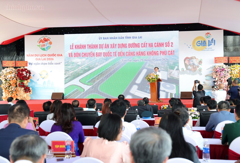Phó Thủ tướng Hồ Quốc Dũng dự khánh thành đường cất cánh số 2 Cảng hàng không Phù Cát, Gia Lai - Ảnh 5.