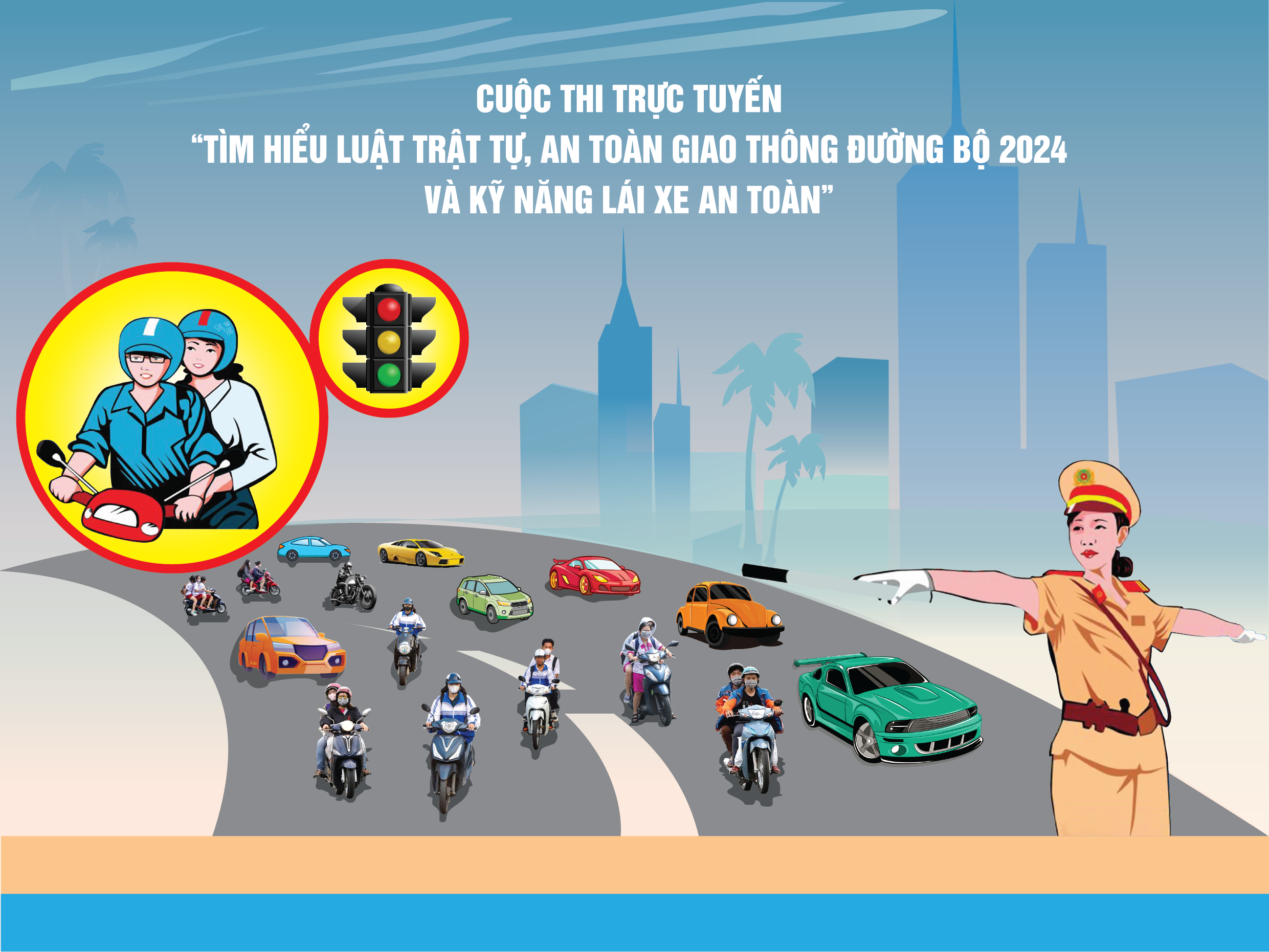 Hạ tầng số cuộc thi trực tuyến