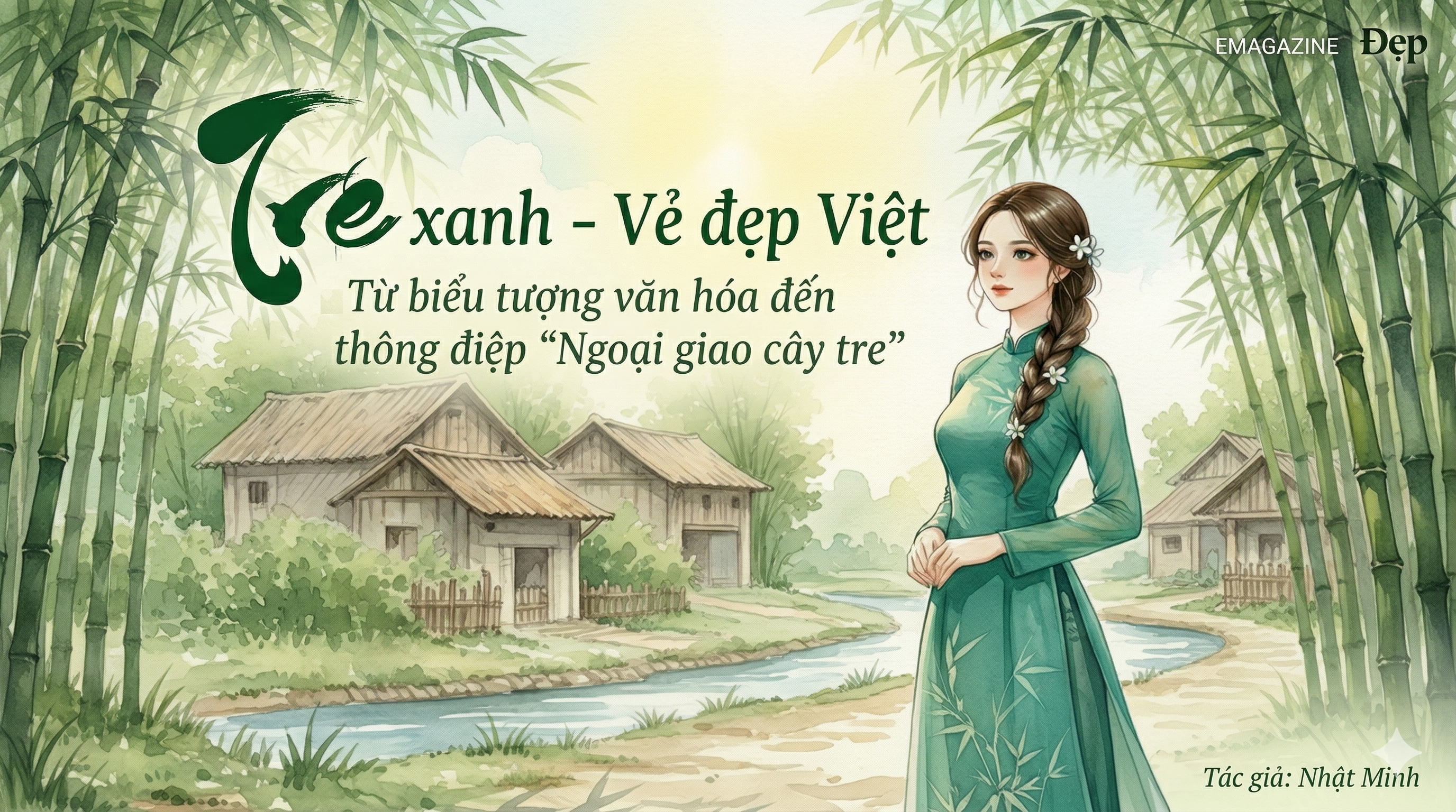 “Tre xanh - Vẻ đẹp Việt”: Từ biểu tượng văn hóa đến thông điệp “ngoại giao cây tre”