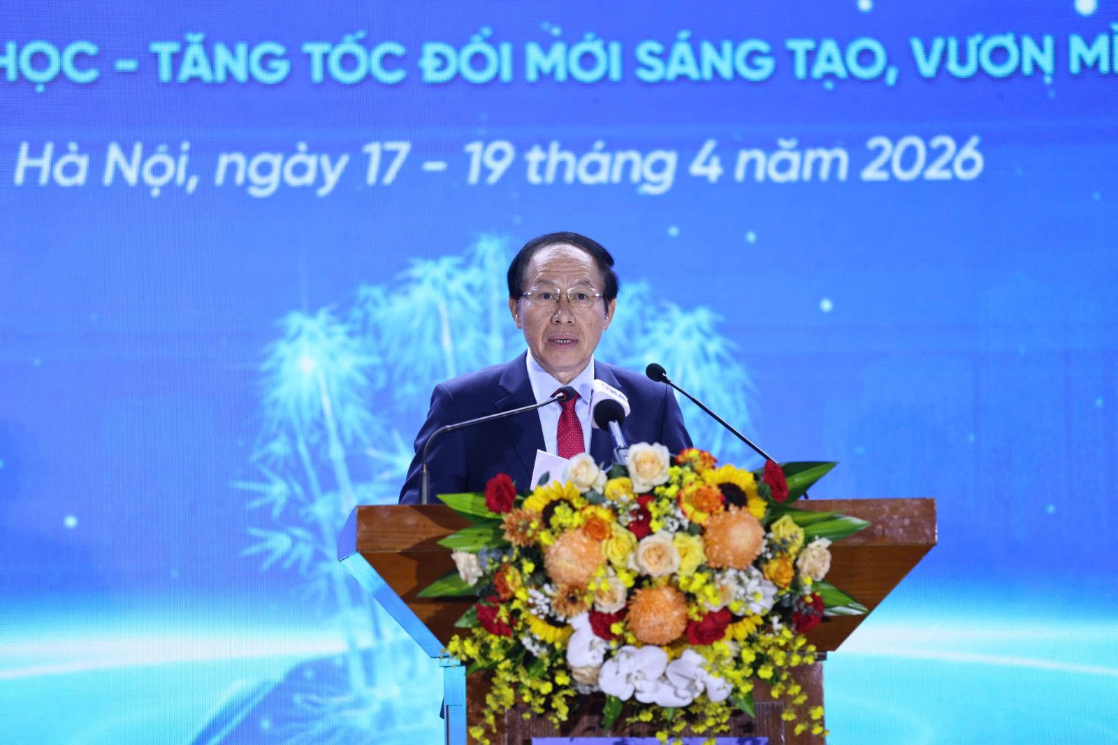 Phó Thủ tướng Chính phủ Lê Tiến Châu phát biểu chỉ đạo tại khai mạc Ngày hội. Ảnh: Moet.gov.vn