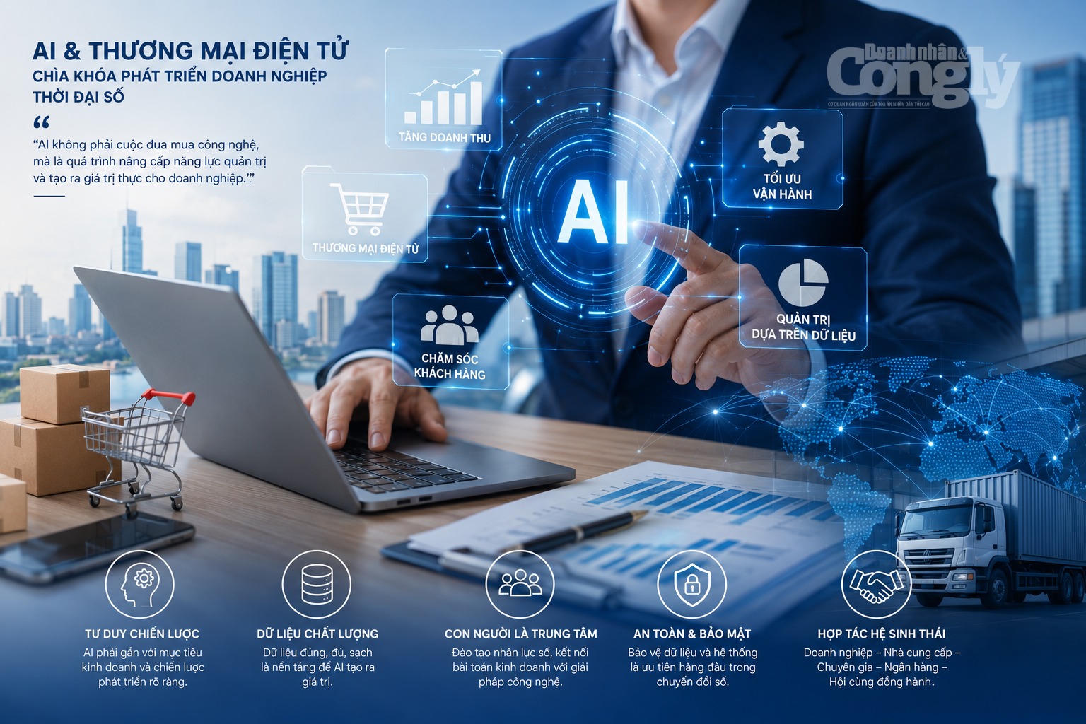AI và thương mại điện tử: Chìa khóa phát triển doanh nghiệp thời đại số.