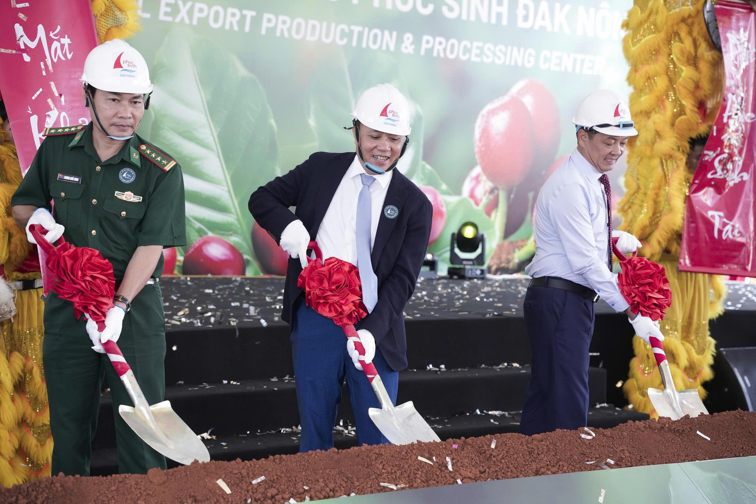 Phúc Sinh khởi công Trung tâm sản xuất và chế biến nông sản tại Lâm Đồng