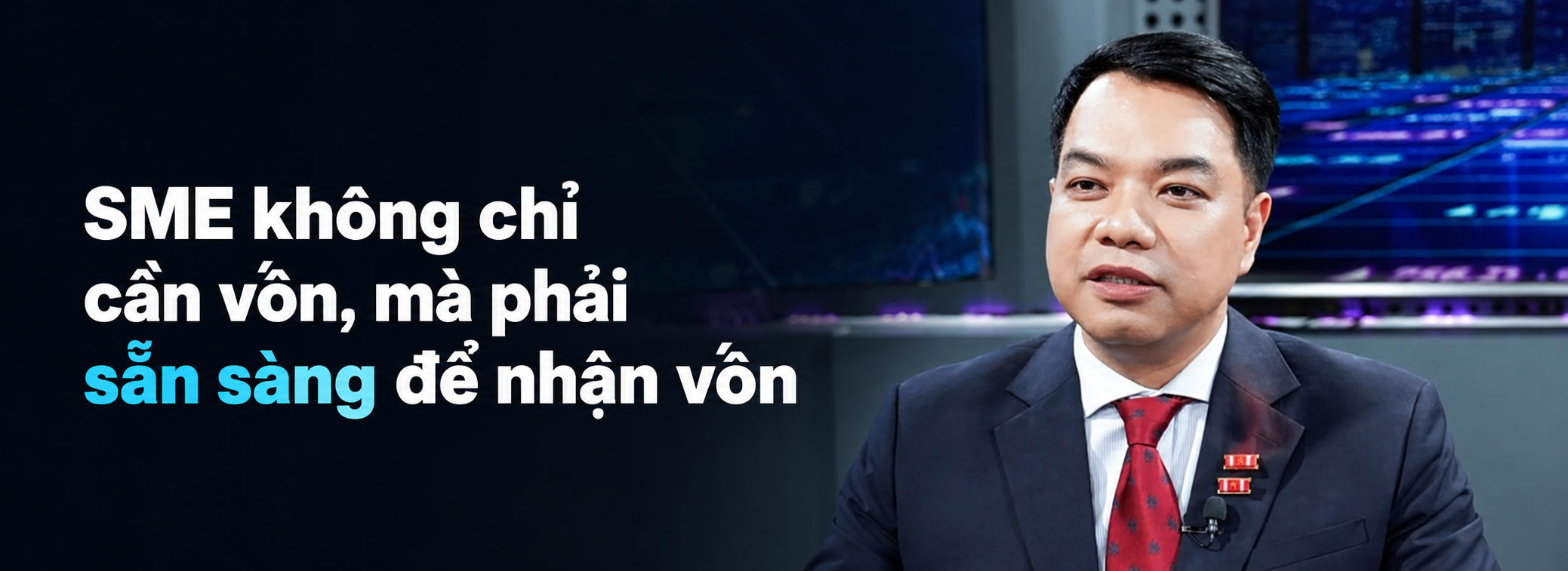 GS.TS Mạc Quốc Anh - Phó Chủ tịch kiêm Tổng Thư ký HANOISME trao đổi với Doanh nhân & Công lý về khoảng cách từ nhu cầu vốn đến một hồ sơ đủ sức bước vào giao dịch.