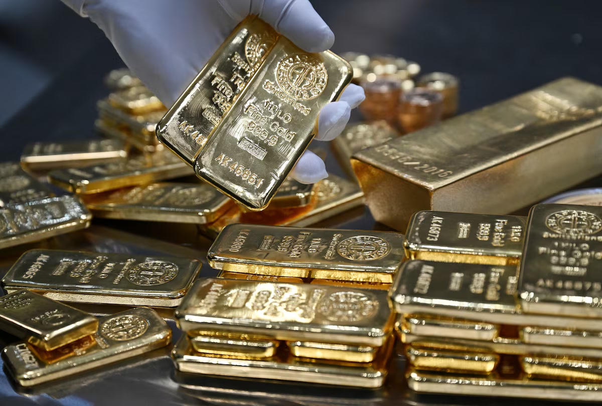 Vàng thỏi tại Pro Aurum ở Munich, Đức