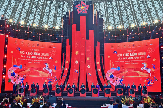 Khai mạc Hội chợ Mùa Xuân lần thứ nhất năm 2026 Khai mạc Hội chợ Mùa Xuân lần thứ nhất năm 2026