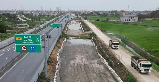 Hoàn thành mở rộng toàn tuyến cao tốc Cao Bồ - Mai Sơn 