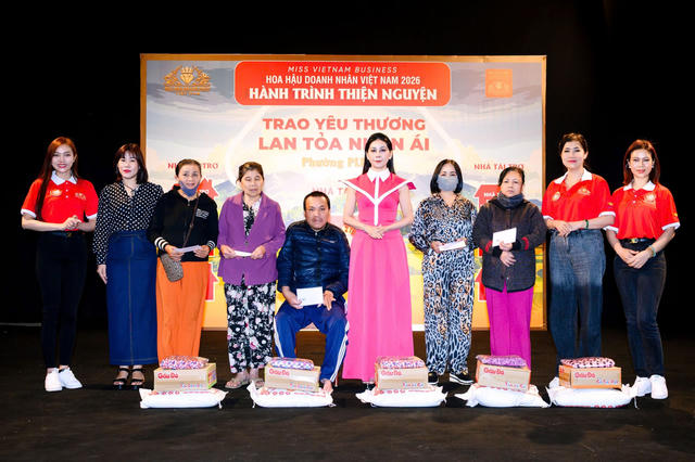 Nữ doanh nhân TP.HCM Hồ Thị Liên ghi dấu ấn tại Hoa hậu Doanh nhân Việt Nam 2026