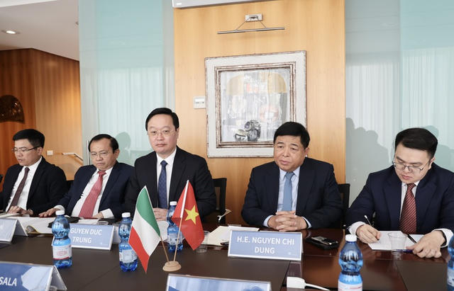 Kết nối hợp tác doanh nghiệp Việt Nam với Italy 