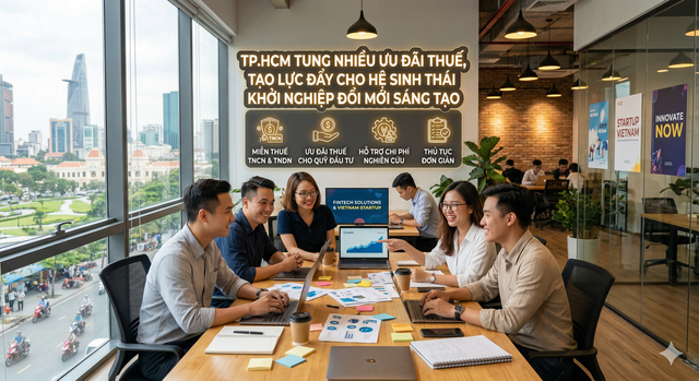 TP.HCM tạo cơ chế ưu đãi, tạo lực đẩy cho hệ sinh thái khởi nghiệp đổi mới sáng tạo TP.HCM tạo cơ chế ưu đãi, tạo lực đẩy cho hệ sinh thái khởi nghiệp đổi mới sáng tạo