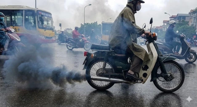 Hà Nội, TP.HCM thí điểm kiểm soát khí thải xe máy từ 2027 Hà Nội, TP.HCM thí điểm kiểm soát khí thải xe máy từ 2027