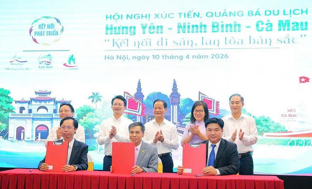 Tạo động lực thúc đẩy liên kết thương mại, du lịch ba tỉnh Ninh Bình - Hưng Yên - Cà Mau