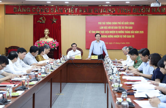 Hoàn thiện thể chế, tháo “điểm nghẽn” trong công tác dân tộc, tôn giáo