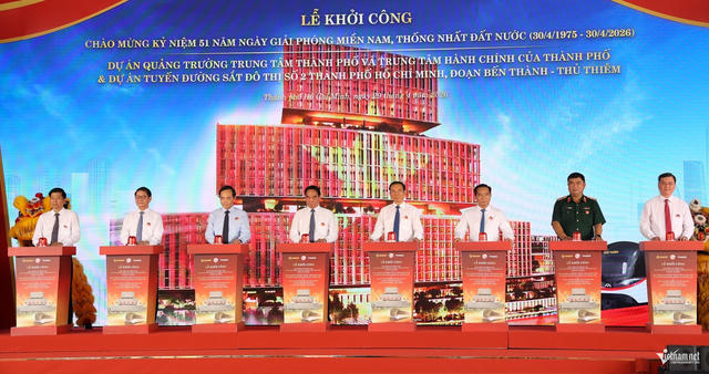 TP. HCM khởi công loạt dự án trọng điểm chào mừng 30/4